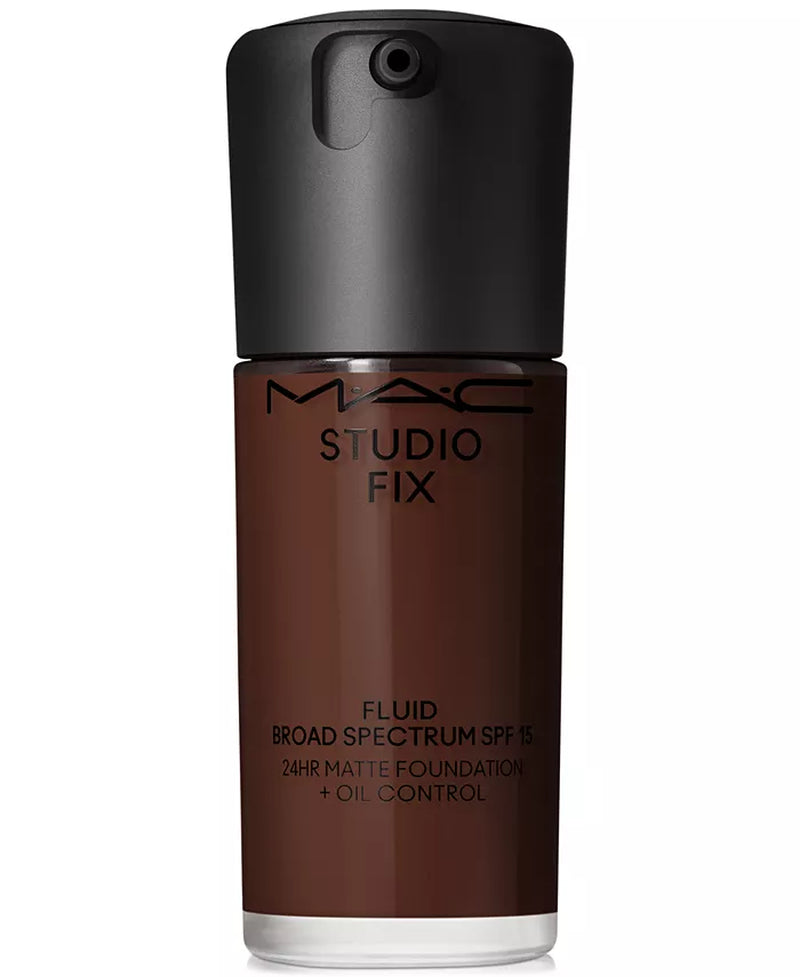 Studio Fix Fluid SPF 15 24Hr Matte Foundation + Oil Control, 1 Oz.