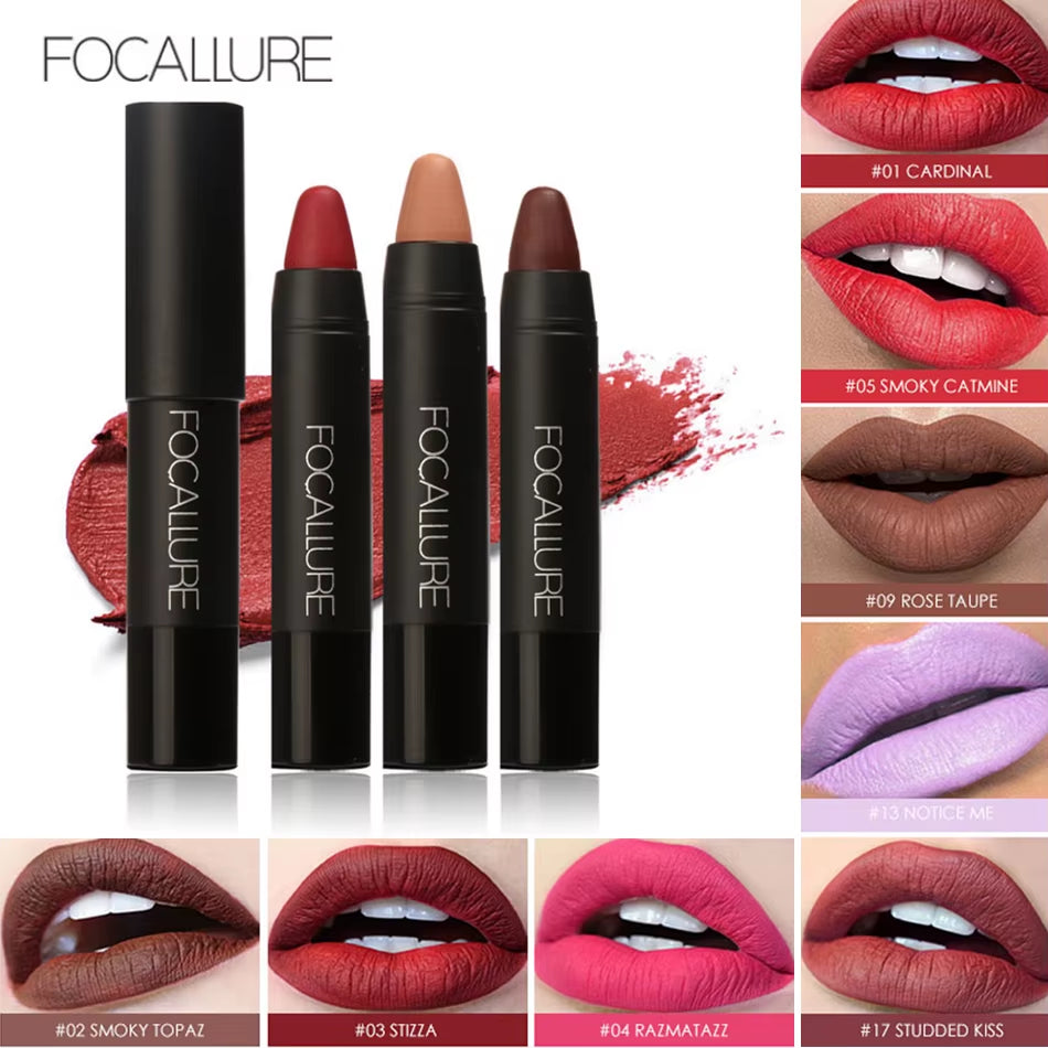 Wholesale Matte Lipstick Pen Waterproof Long Lasting Cosmetics Easy to Wear Lip Stick Matte Lip Batom Makeup