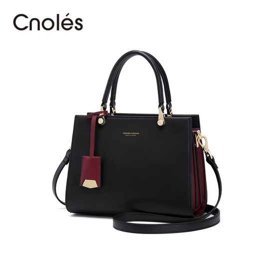 Women'S Handbags Shoulder Bags for Female Luxury Designer Top-Handle Tote Bag Purse Wallet Quality Leather