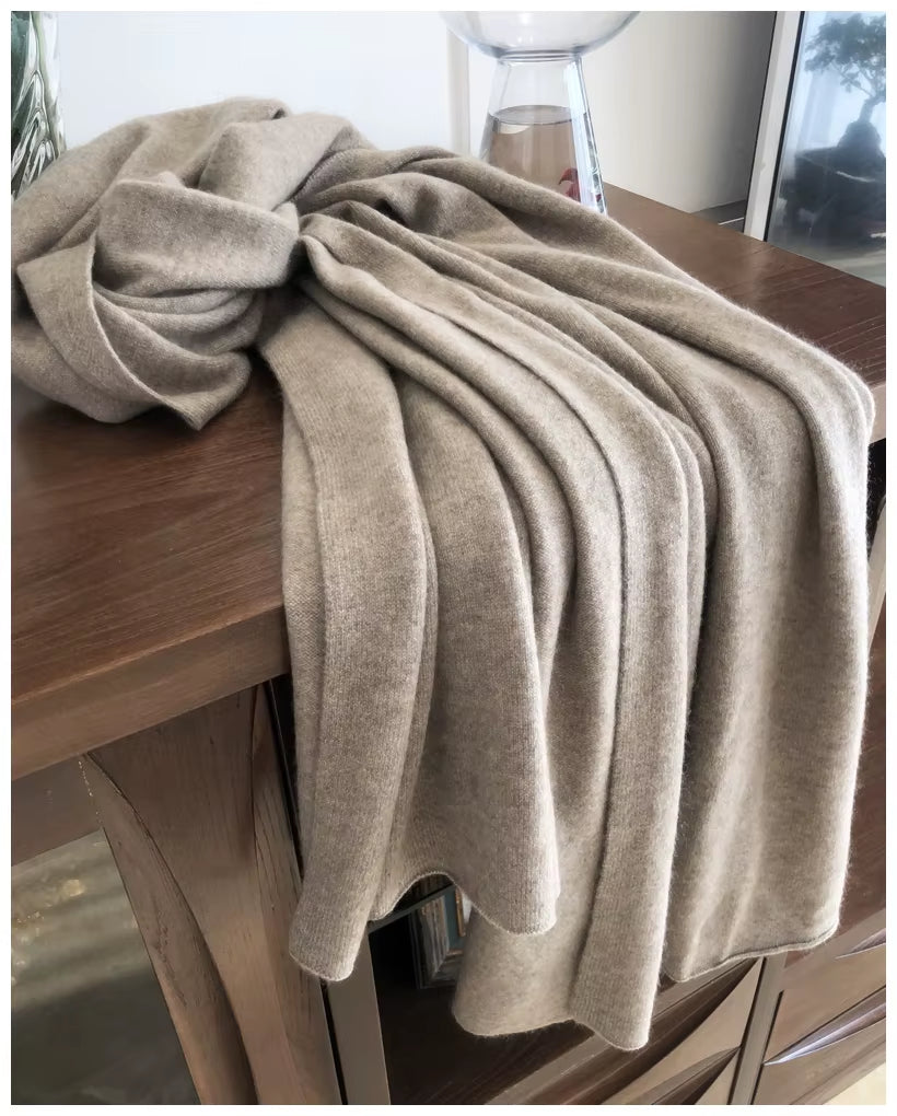 New 100% Pure Cashmere Scarf Women Knitted Winter Autumn Elegant and Smart! 100% Pure Cashmere Scarf for Men and Women