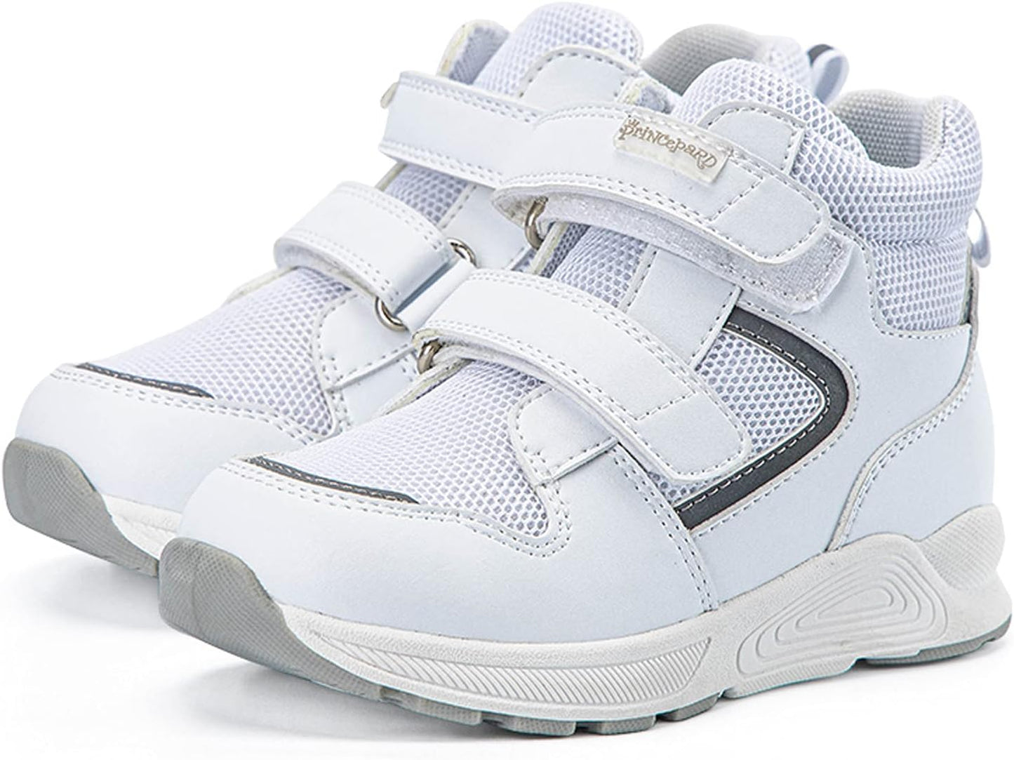 Toddlers Orthopedic Shoes,Kids High-Top Corrective Sneakers for Boys and Girls with Arch and Ankle Support, Non-Slip Soles