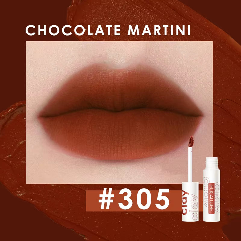 Matte Lipstick Velvet Mist Lip Clay Not Dry Lip Cream 25 Color Nude Lip Stick Waterpoof Lip Cosmetic Makeup Wholesale