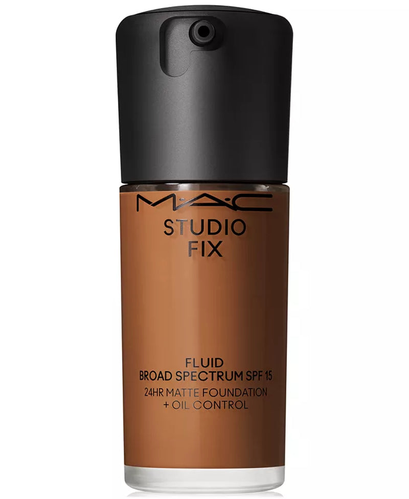 Studio Fix Fluid SPF 15 24Hr Matte Foundation + Oil Control, 1 Oz.