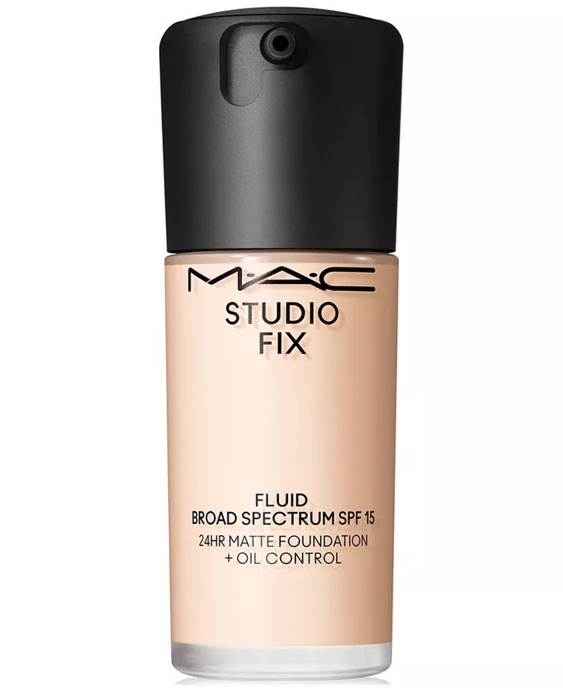 Studio Fix Fluid SPF 15 24Hr Matte Foundation + Oil Control, 1 Oz.