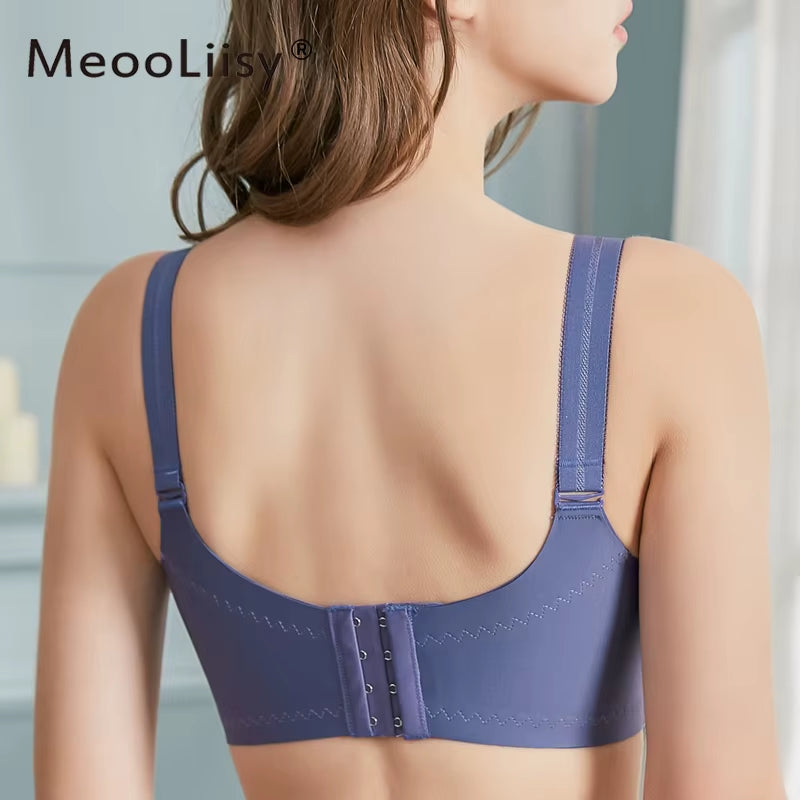 Sexy Lace Brassiere Wire Free Push up Bra Lingerie In-House Design 3/4 B C Dup Woman Lingerie 2021 Women'S Intimates