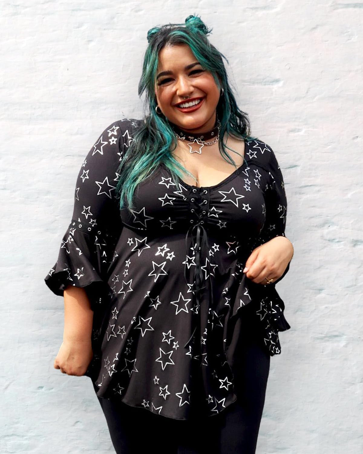 Ophelia Corset Top: Victorian Gothic Medieval Women'S Peasant Blouse for Everyday Halloween Cosplay Festivals