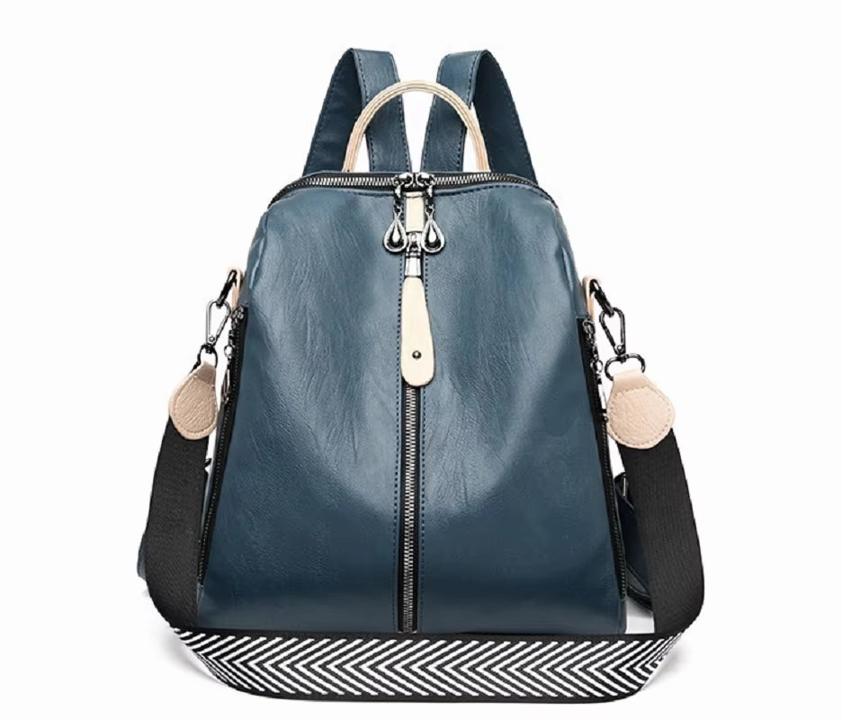 Women’S Backpack Fashion Designer High Quality Soft Leather Large Capacity Travel Shoulder Bags School Bag Ladies Backpacks