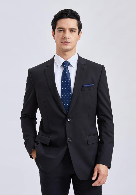 Polka Dot Ties for Men Classic Silk Ties and Pocket Square Formal Business Necktie Handkerchief Wedding Party