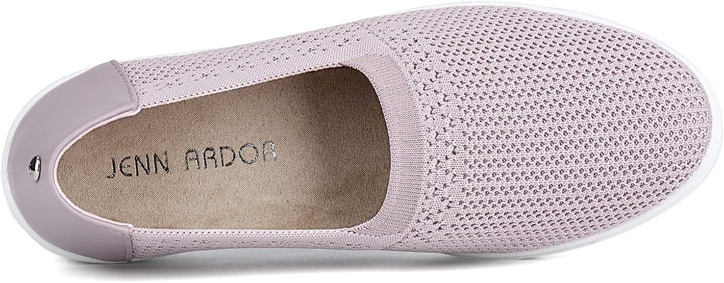Women'S Lightweight Shoes Breathable Casual Walking Orthopedic Slip on Walking Shoes