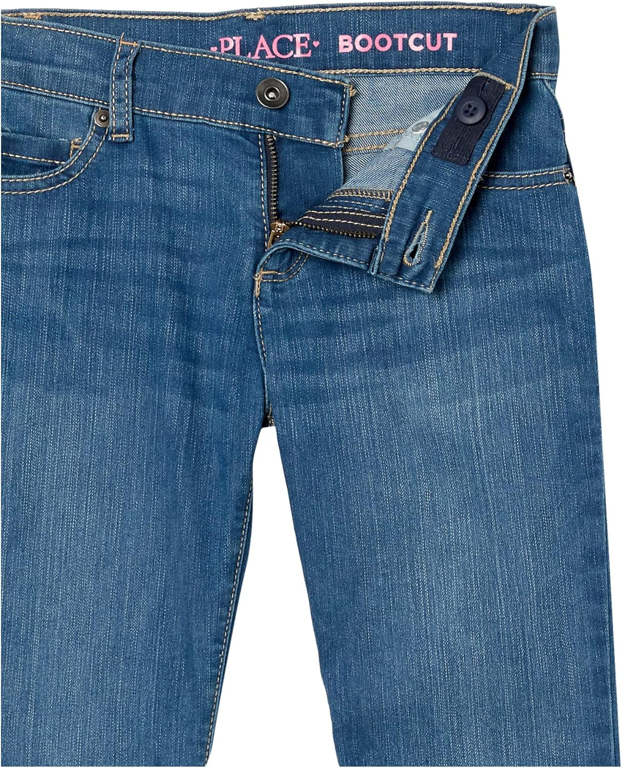 Girls' Basic Bootcut Jeans