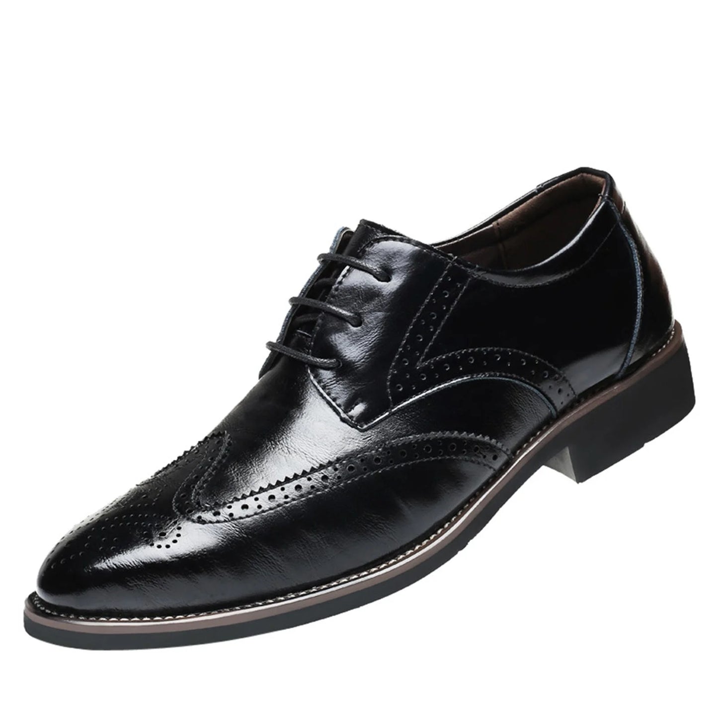 Classical Style Men'S Breathable Hollow Business Casual Pointed Shoes Mens Leather on Shoes for Women Shoes Men Casual Loafer Leather Mens Leather Dress Shoes 10 Mens Work Shoes
