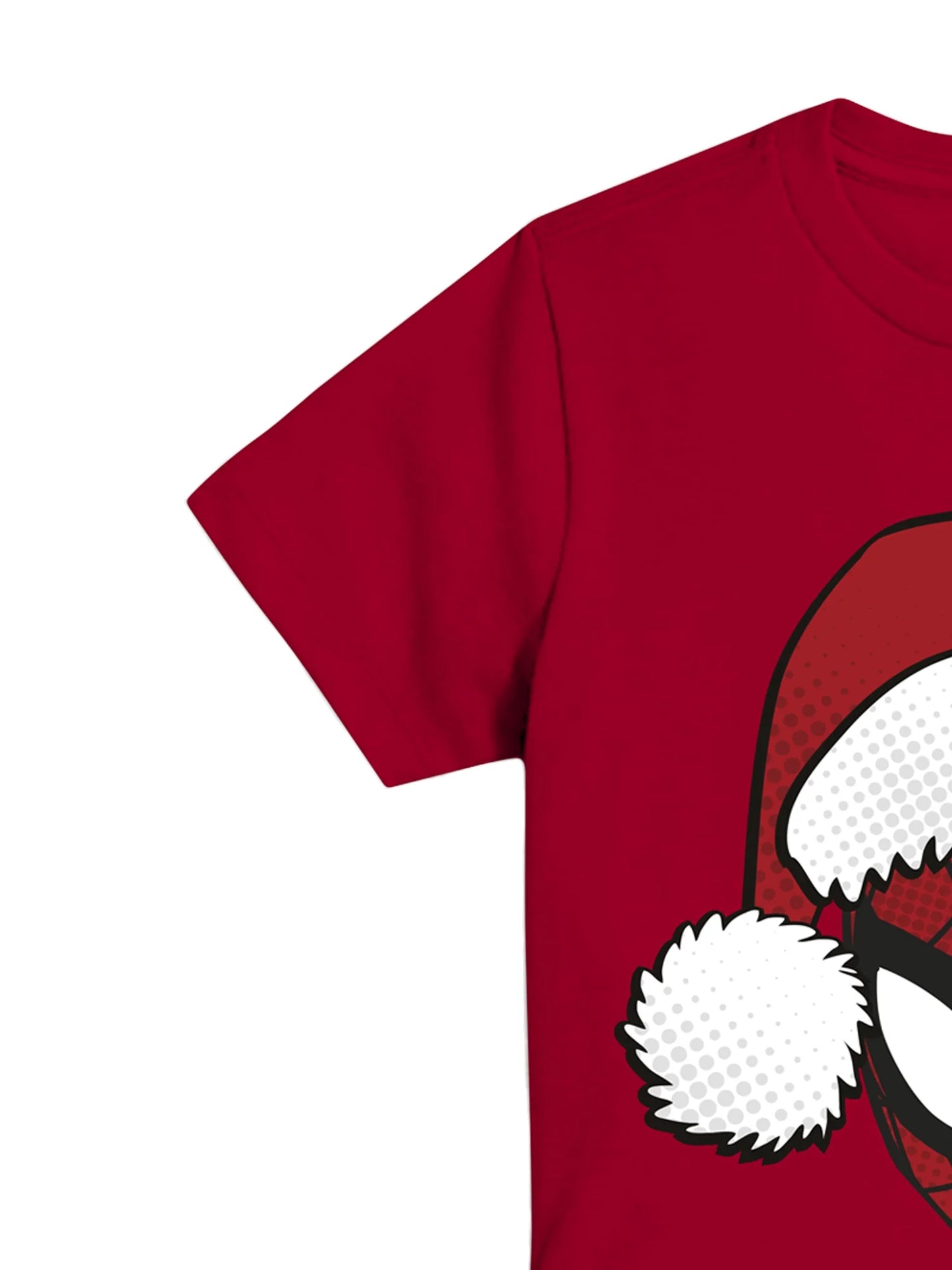 Spidey Clause, Boys Crew Neck Short Sleeve T-Shirt, Sizes 4-18