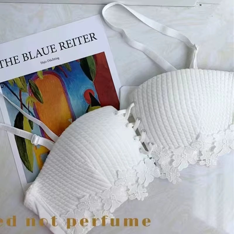 Sexy Push up Bras for Small Breasts Wire Free Seamless Bra Korean Style Underwear Women Lingerie Ladies Intimates Soutien Gorge