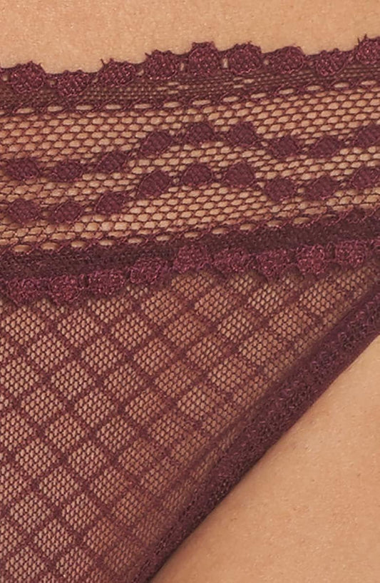 Women'S Allover Galloon Lace Thong