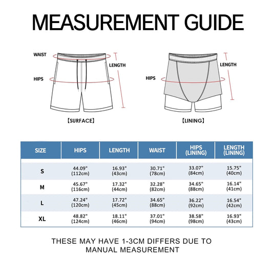 Mens Swim Trunks Stretch Water Beach Shorts with Compression Liner 2 in 1 Quick-Dry Swimming Shorts with Zipper Pockets, Blue White Stripes, M