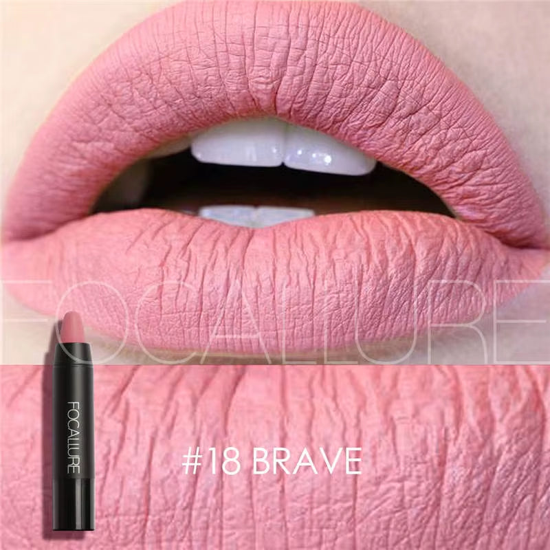 Wholesale Matte Lipstick Pen Waterproof Long Lasting Cosmetics Easy to Wear Lip Stick Matte Lip Batom Makeup