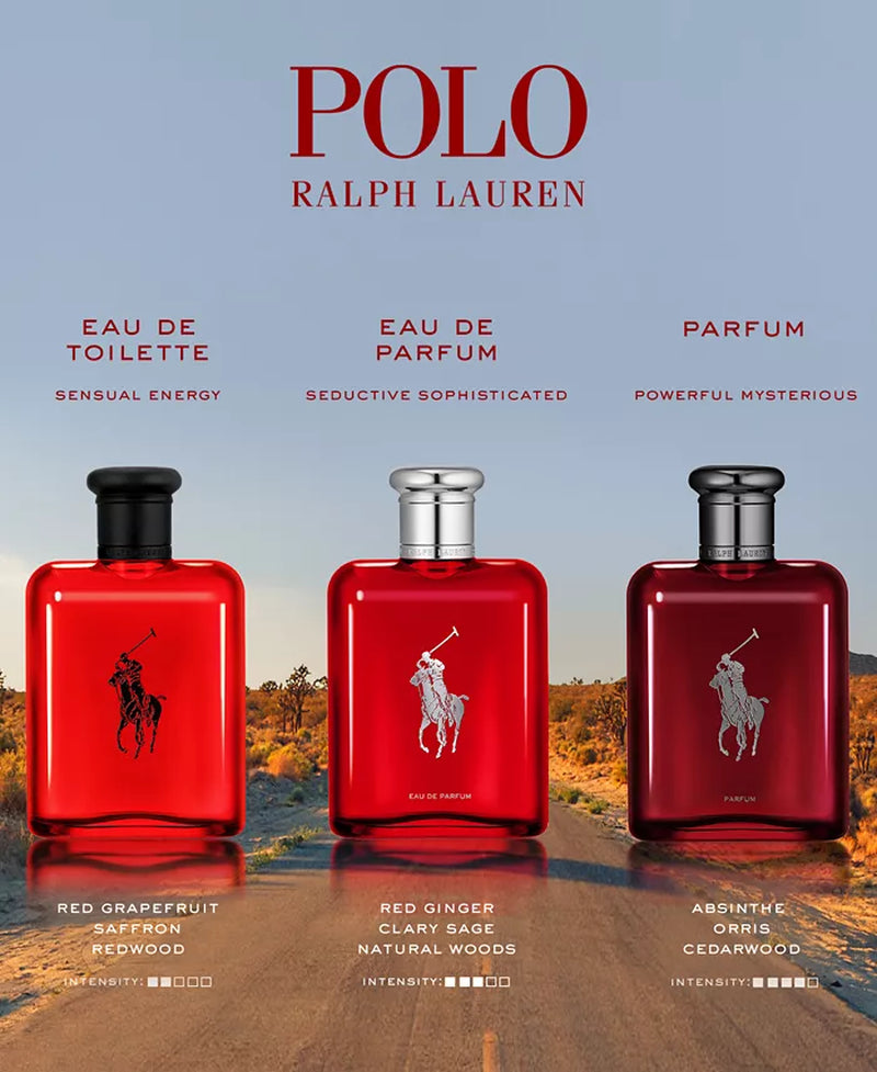 Polo Red Eau De Toilette Spray, 6.7 Oz