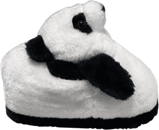 Happy Feet Animal Slippers for Adults and Kids, Cozy and Comfortable, Sturdy Rubber Soles, Thick 1-Inch Memory Foam Footbed, Non-Skid Bottoms, Plush Velvety Material Slippers, as Seen on Shark Tank