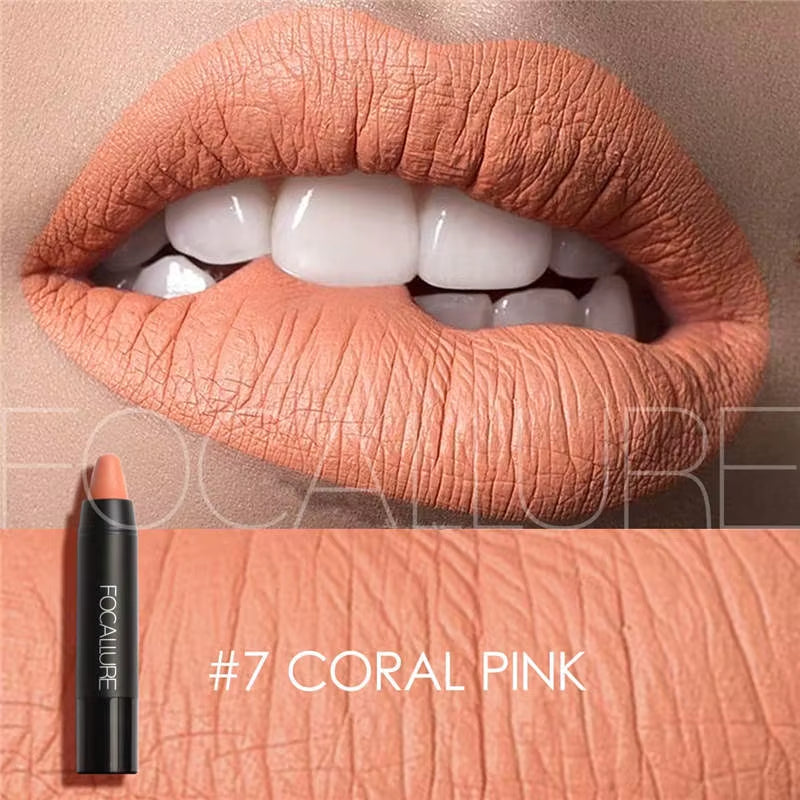 Wholesale Matte Lipstick Pen Waterproof Long Lasting Cosmetics Easy to Wear Lip Stick Matte Lip Batom Makeup