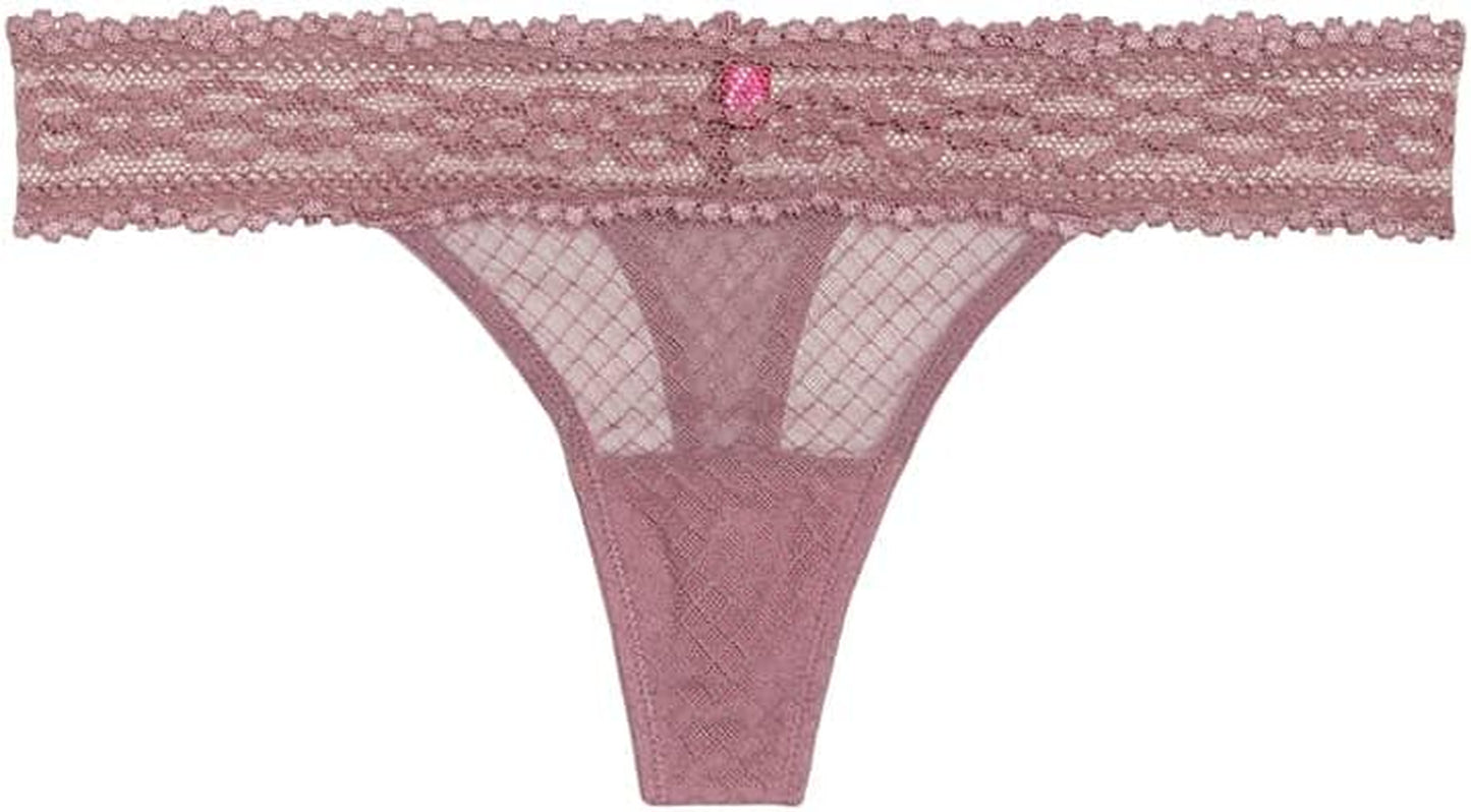 Women'S Allover Galloon Lace Thong