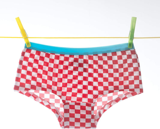 Alyce Intimates Girls Panties, Assorted Solids & Prints Pack of 12