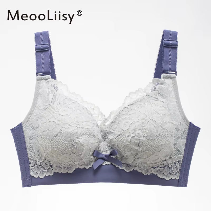 Sexy Lace Brassiere Wire Free Push up Bra Lingerie In-House Design 3/4 B C Dup Woman Lingerie 2021 Women'S Intimates
