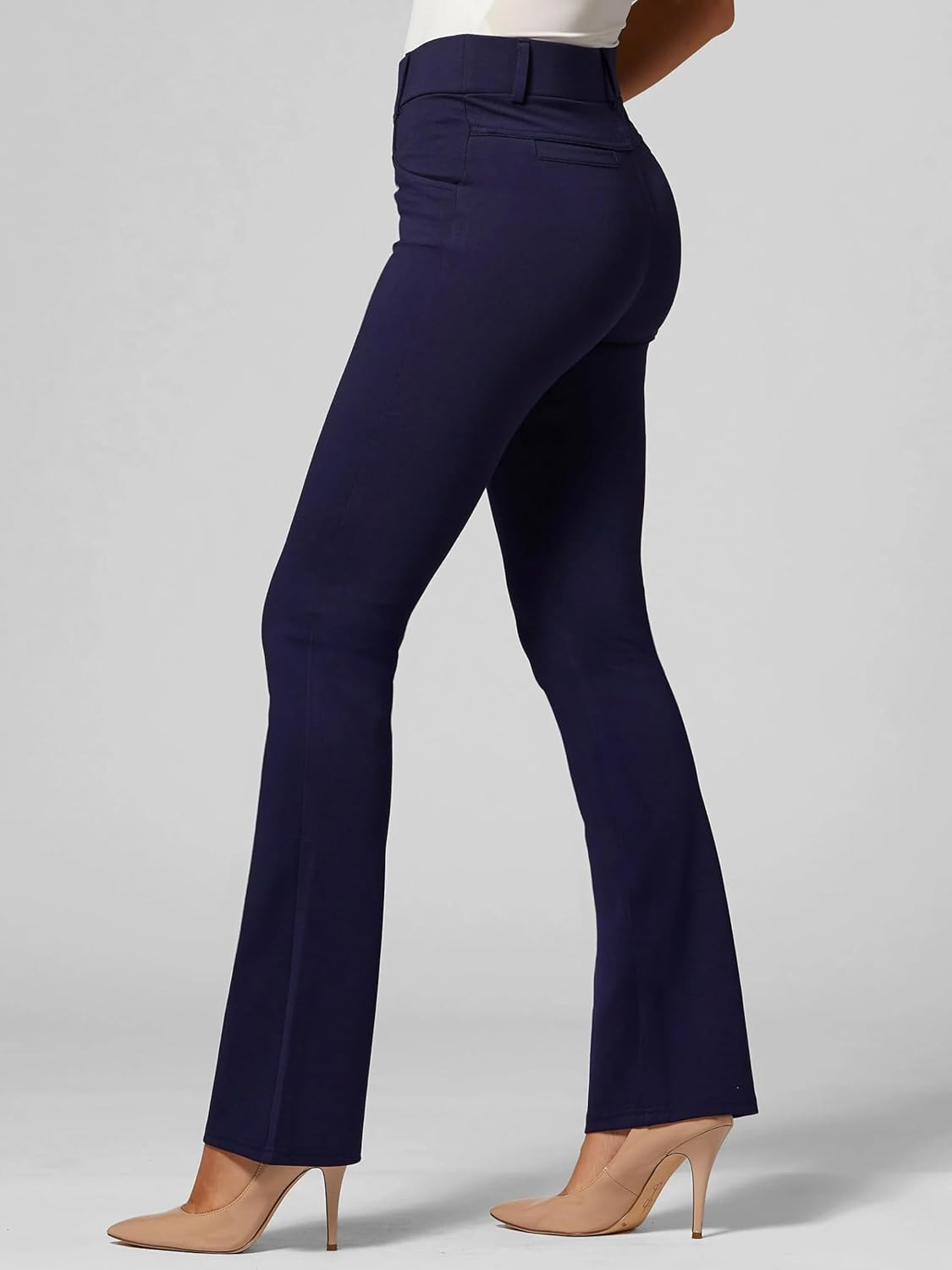 Dress Pants for Women - Bootcut with Pockets - Stretch Slacks