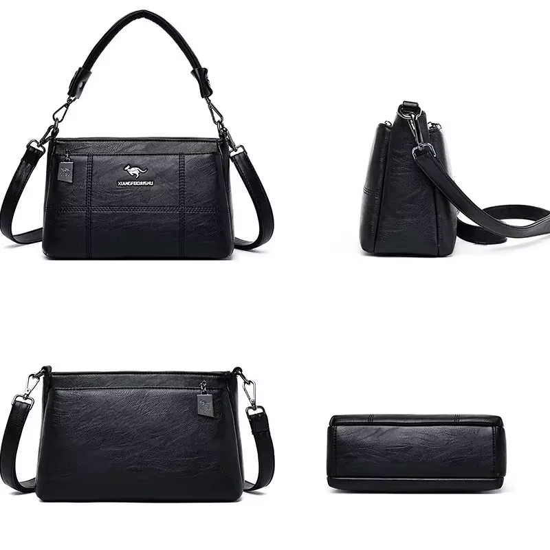 Genuine Pu Leather Luxury Handbags Women Bags Designer Crossbody Bags for Women 2024 Shoulder Bag Women Handbags Sac a Main