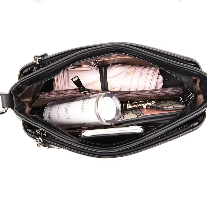 Genuine Pu Leather Luxury Handbags Women Bags Designer Crossbody Bags for Women 2024 Shoulder Bag Women Handbags Sac a Main