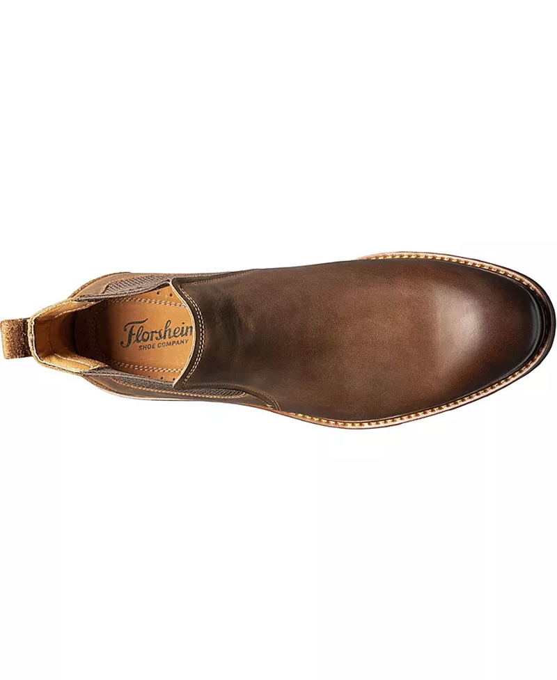 Men'S Chalet Plain Toe Gore Boots