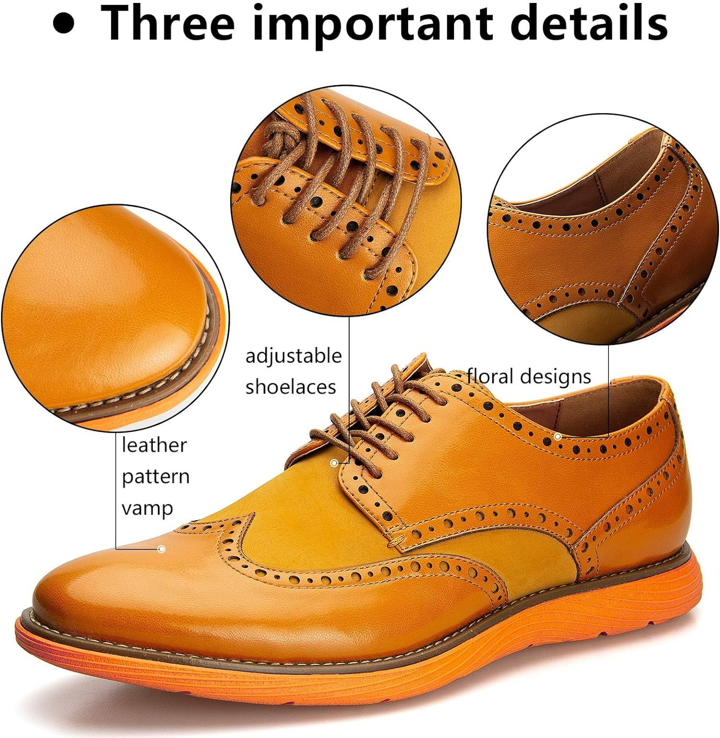 Men'S Oxford Shoes Dress Shoes Men'S Lightweight Lace-Up Fashion Shoes