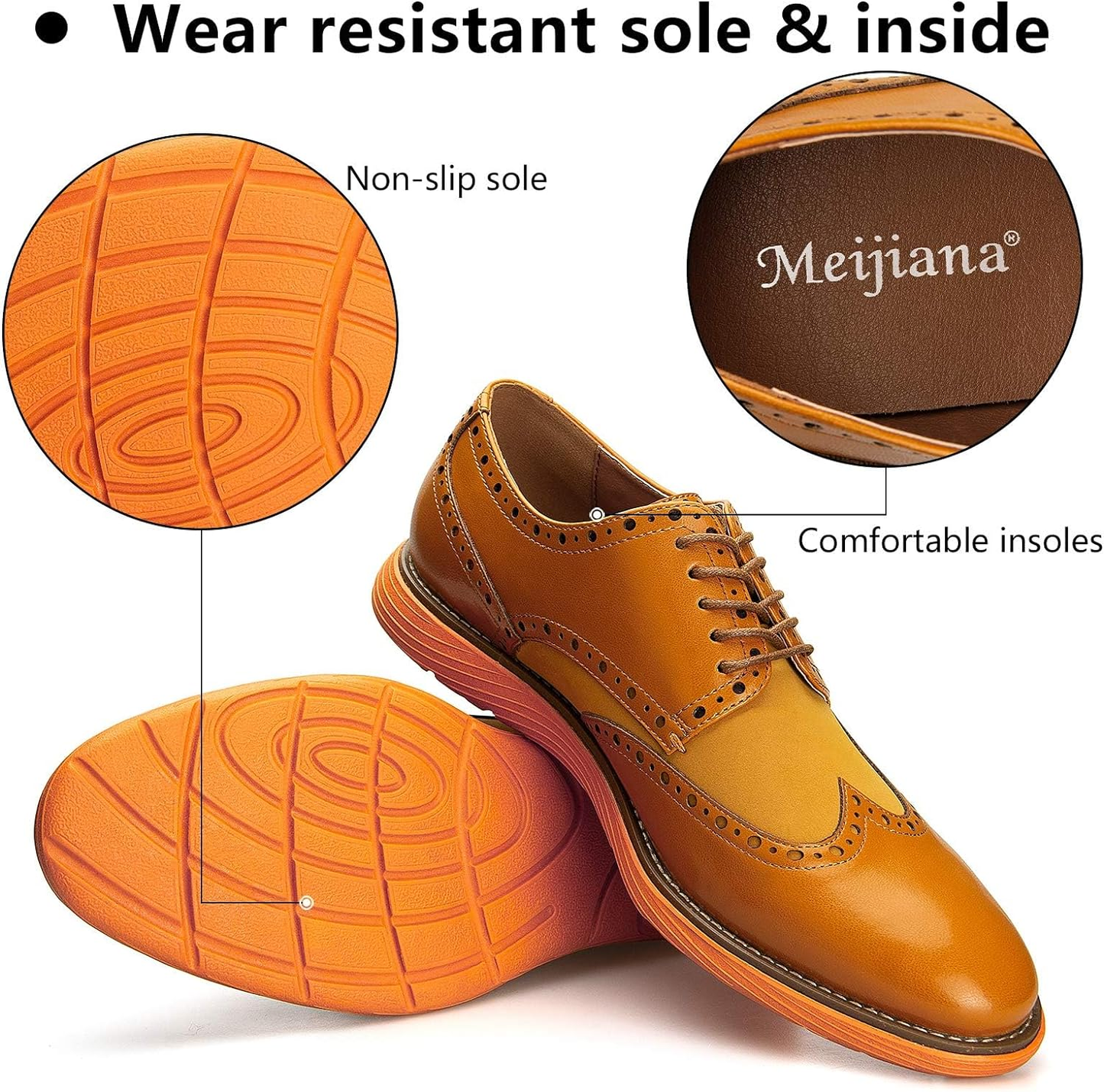 Men'S Oxford Shoes Dress Shoes Men'S Lightweight Lace-Up Fashion Shoes