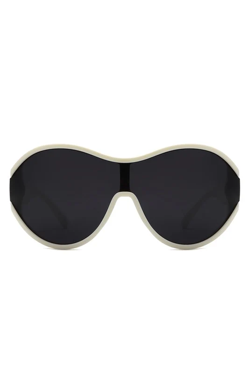 Round Narrow Oval Chic Fashion Sunglasses