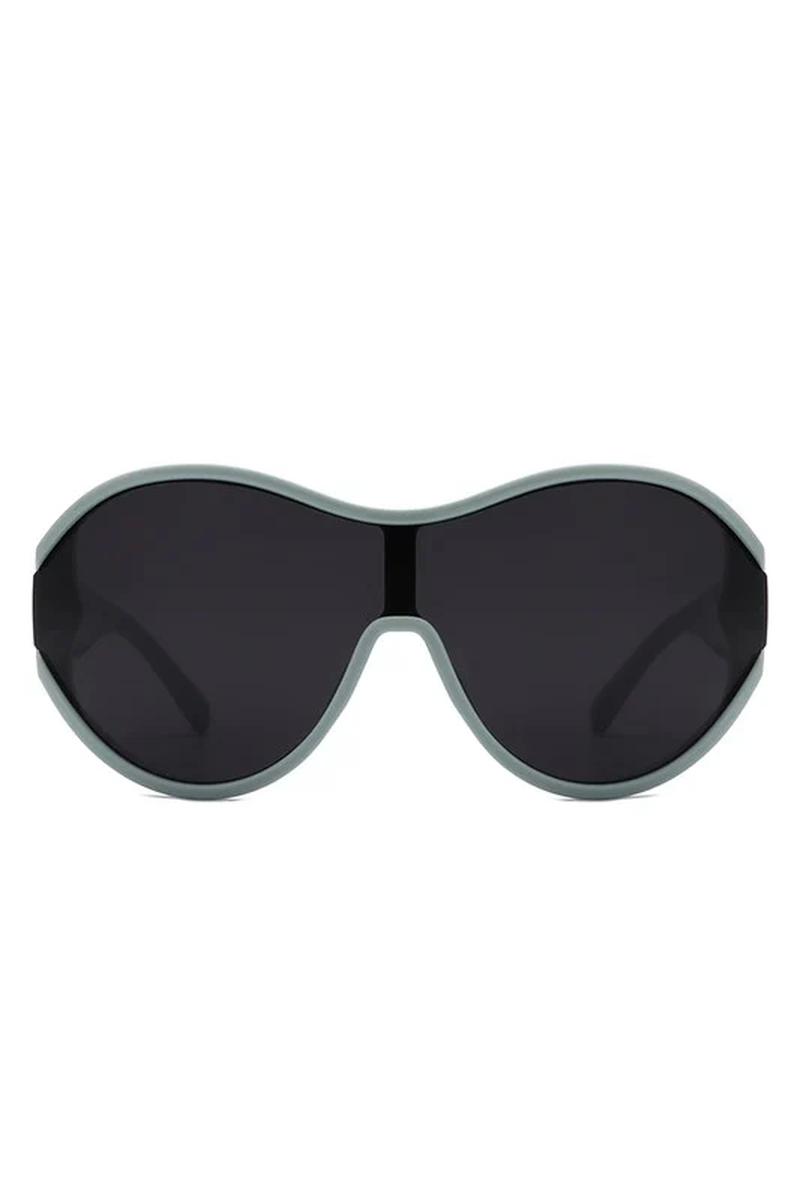 Round Narrow Oval Chic Fashion Sunglasses
