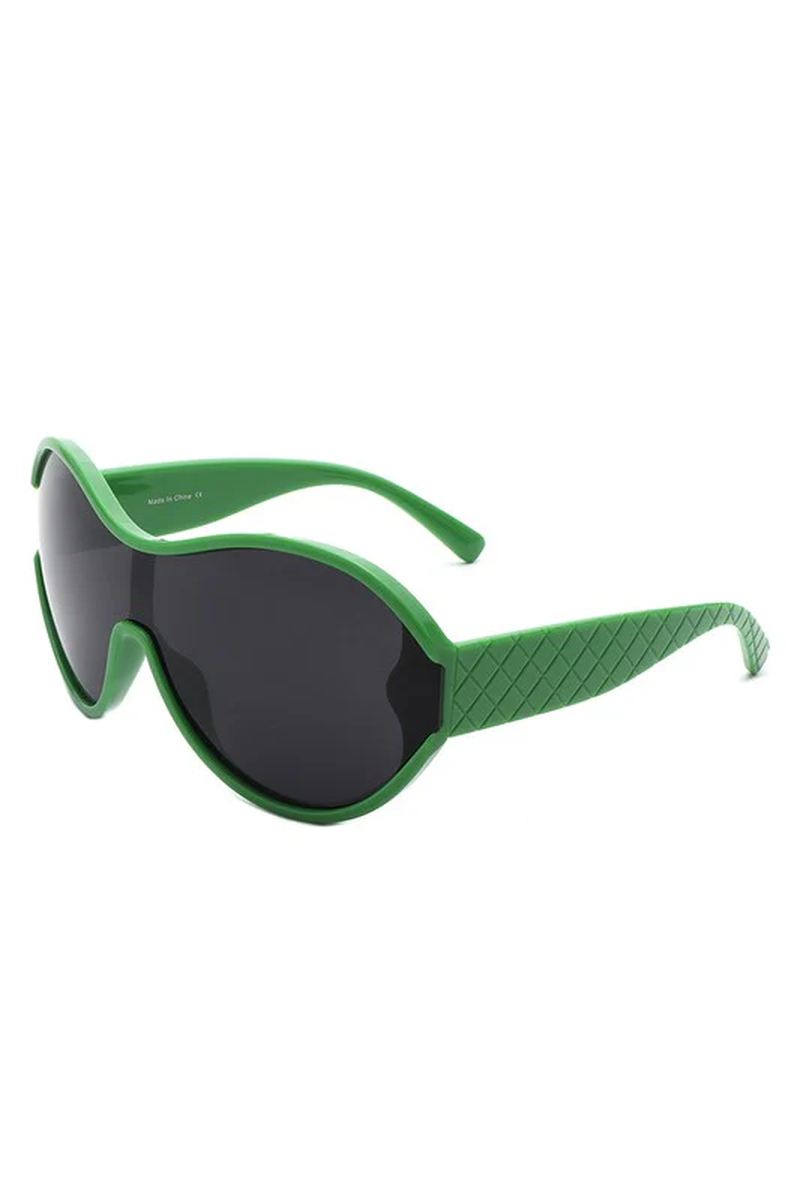 Round Narrow Oval Chic Fashion Sunglasses
