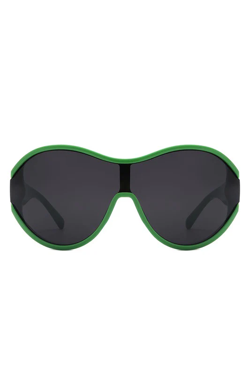 Round Narrow Oval Chic Fashion Sunglasses