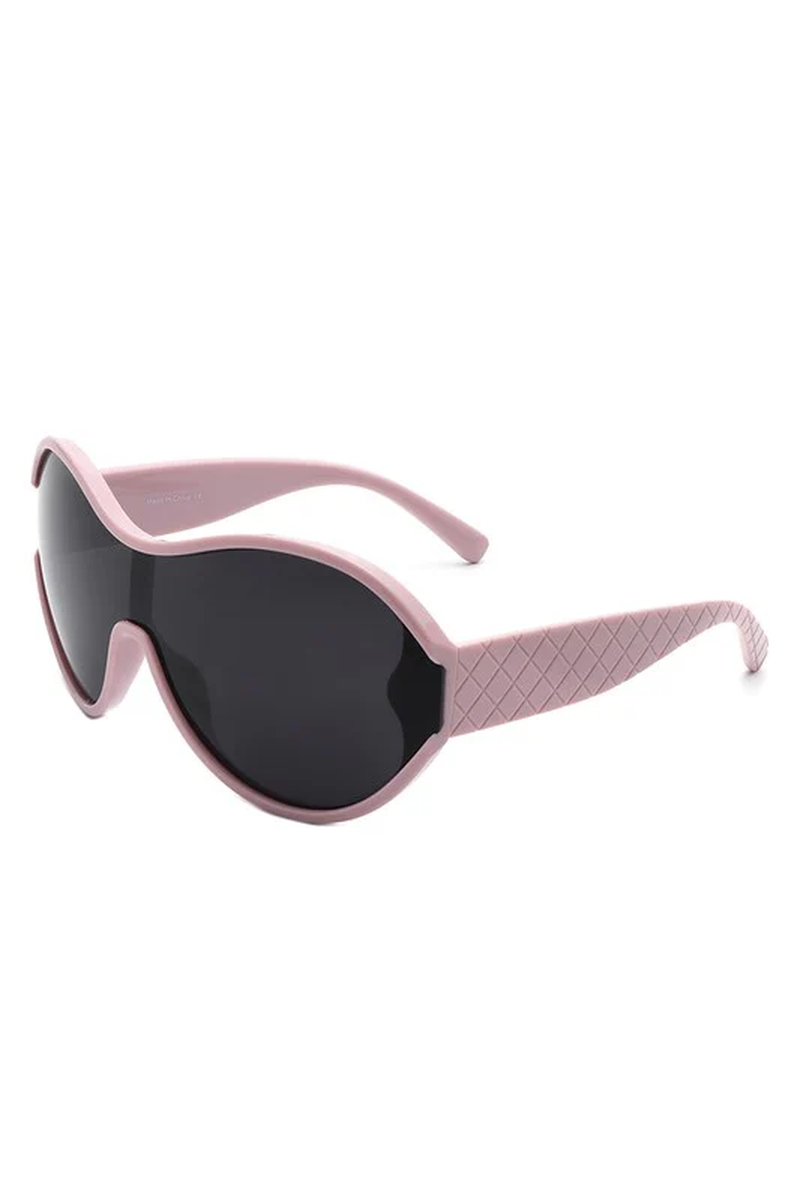 Round Narrow Oval Chic Fashion Sunglasses