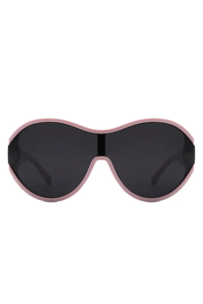 Round Narrow Oval Chic Fashion Sunglasses