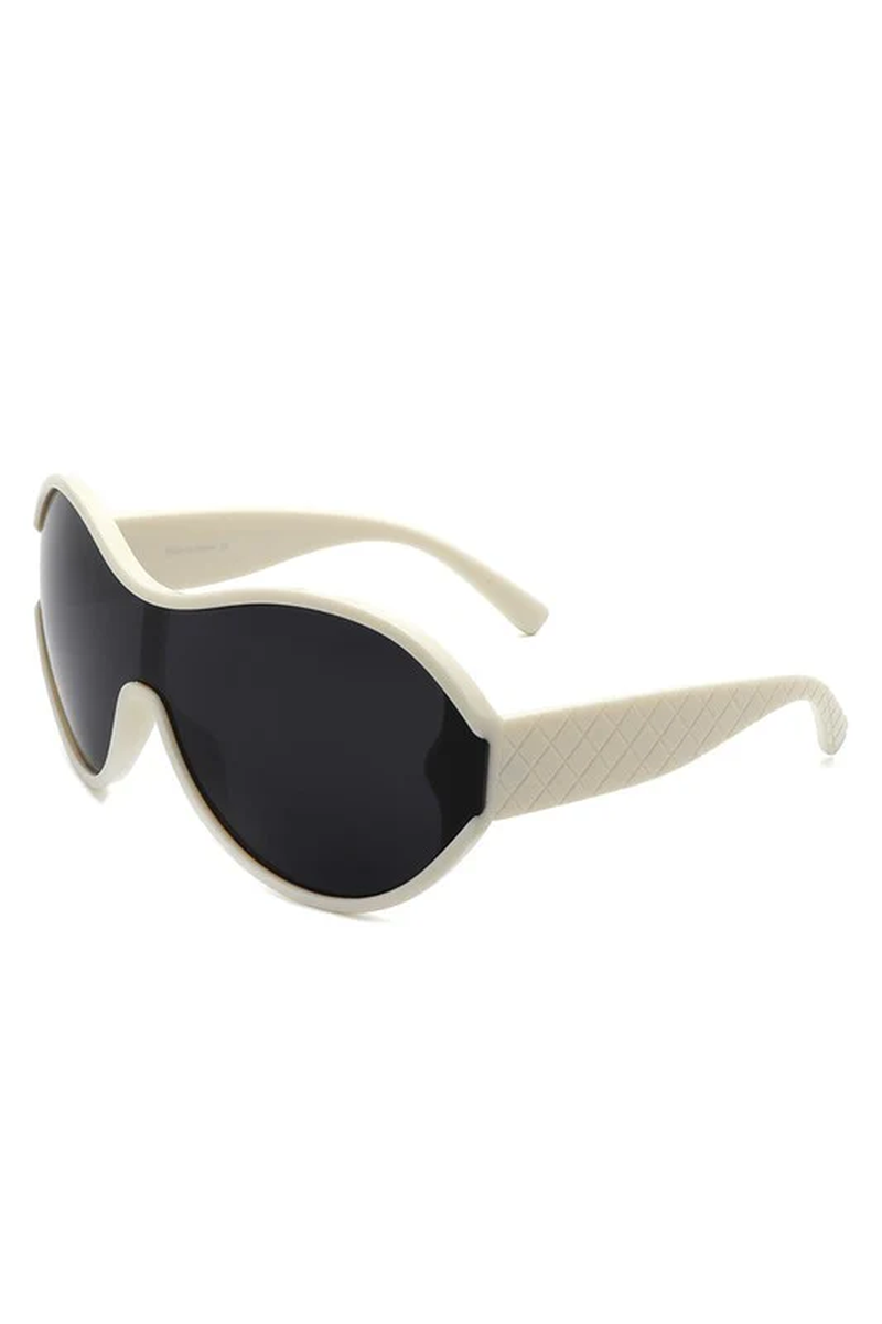 Round Narrow Oval Chic Fashion Sunglasses