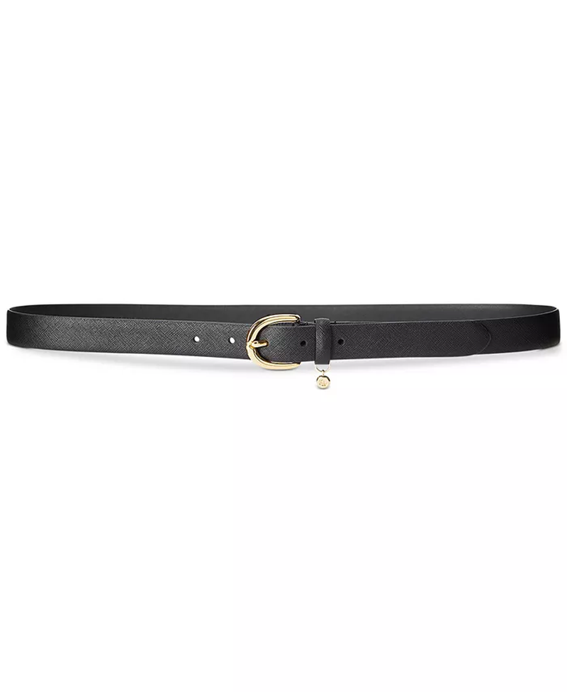Women'S Charm Crosshatch Leather Belt