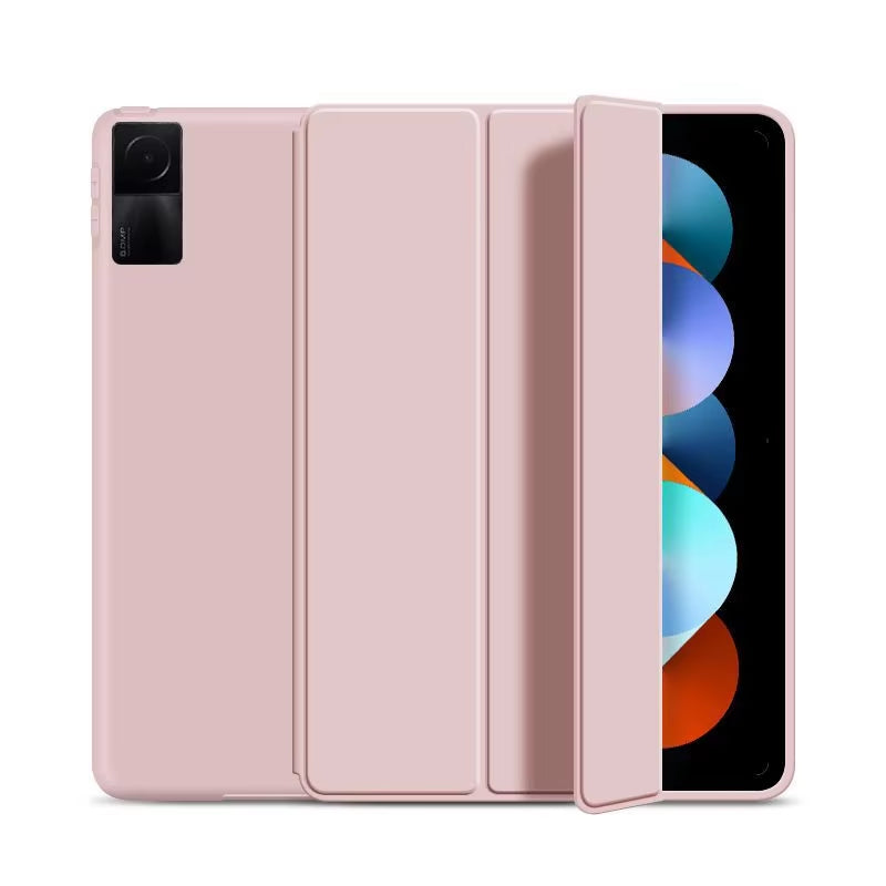 For Mi Pad 8 7 6 Pro 5 11.2 Case Redmi Pad SE 11 10.6 8.7 2 Pro 12.1 Auto Wake up & Sleep Silicone Cover Support Charging