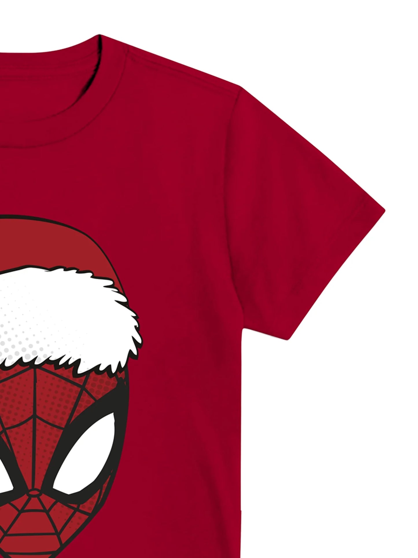 Spidey Clause, Boys Crew Neck Short Sleeve T-Shirt, Sizes 4-18
