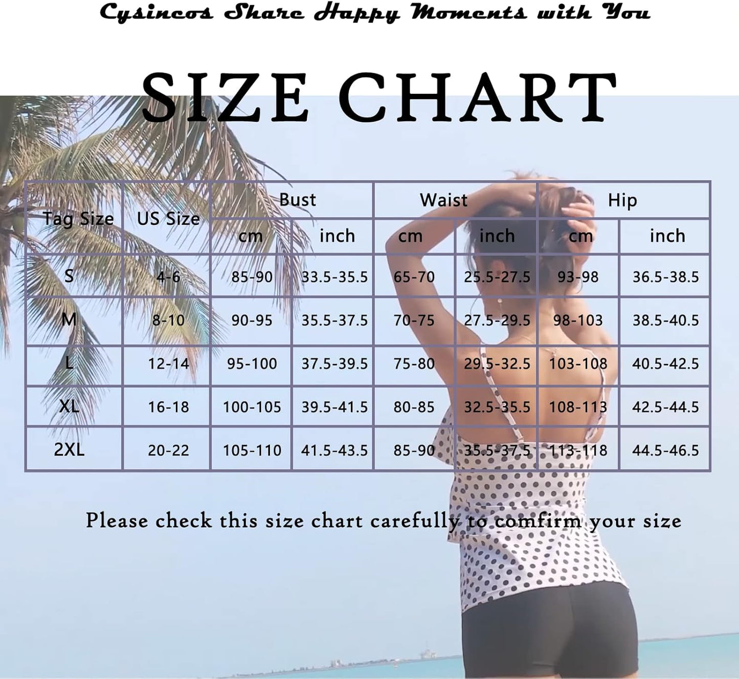 Tankini Bathing Suits for Women Tummy Control Swimsuits Two Piece Swimwear Made of Quick Dry High Elastic Fabric