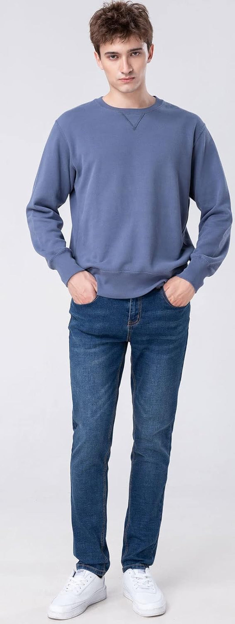 Men’S Slim Fit Jeans Tapered Jeans