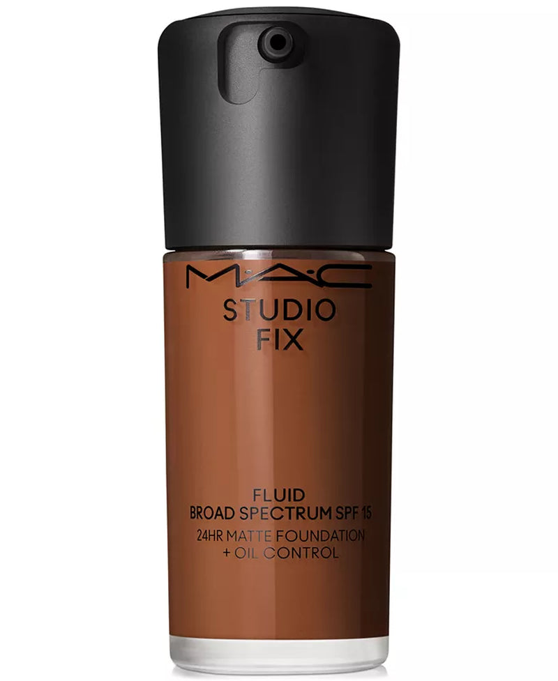 Studio Fix Fluid SPF 15 24Hr Matte Foundation + Oil Control, 1 Oz.