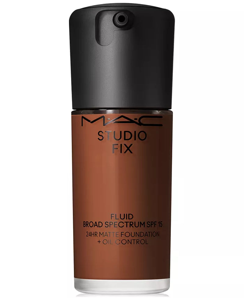 Studio Fix Fluid SPF 15 24Hr Matte Foundation + Oil Control, 1 Oz.