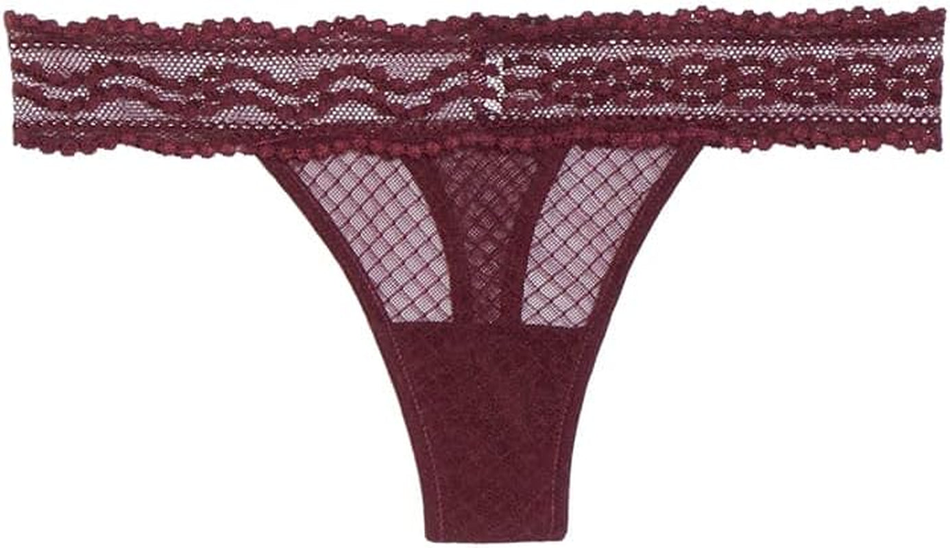 Women'S Allover Galloon Lace Thong