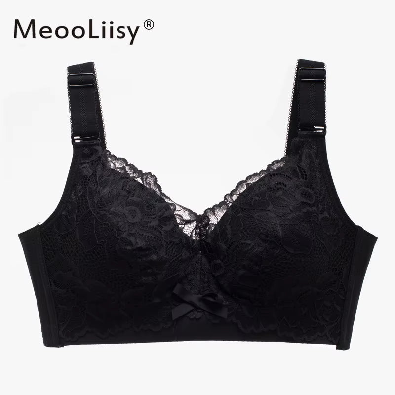 Sexy Lace Brassiere Wire Free Push up Bra Lingerie In-House Design 3/4 B C Dup Woman Lingerie 2021 Women'S Intimates