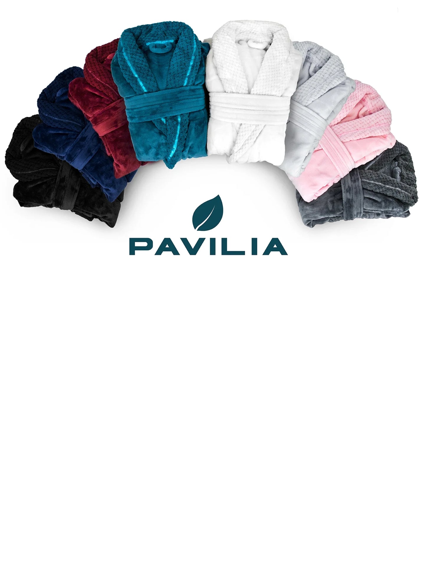 Soft Plush Women Fleece Robe, Pink Cozy Bathrobe, Female Long Spa Robe, Warm Housecoat, Satin Waffle Trim, L/XL