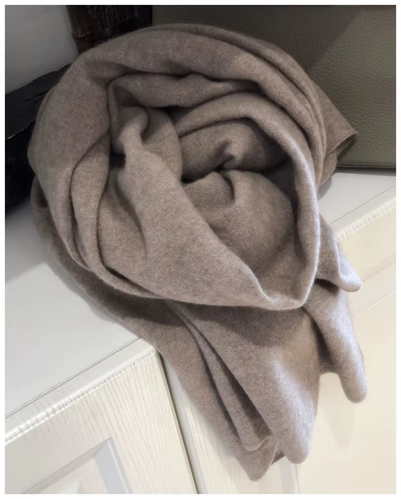 New 100% Pure Cashmere Scarf Women Knitted Winter Autumn Elegant and Smart! 100% Pure Cashmere Scarf for Men and Women